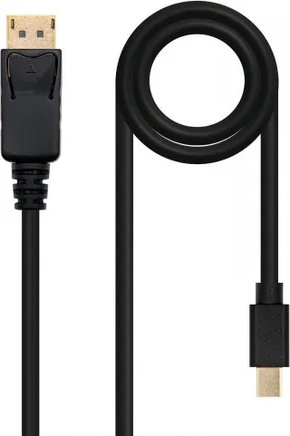Nanocable DisplayPort, 2m Mini DisplayPort Negro