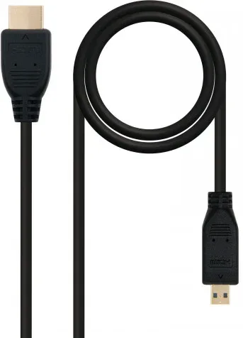 Nanocable Cable Micro HDMI 1.4  A/M-D/M 0.8 M