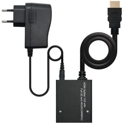 Duplicador Splitter HDMI de 2 puertos 0.5cm