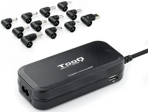 Adaptador Universal Automático 2xUSB 90W Negro