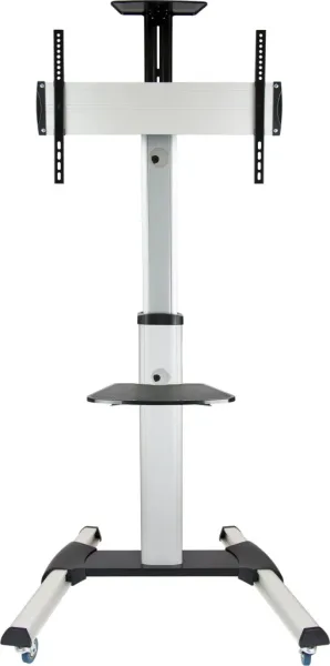 Soporte de Suelo Inclinable/ Ajustable con Ruedas TooQ FS1870M-B para TV de 37-70"/ hasta 50kg