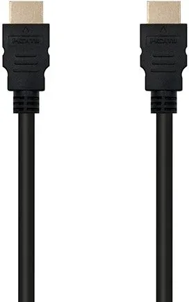 Cable de vídeo HDMI 2.0 4K-HDMI M/M 2m. Negro