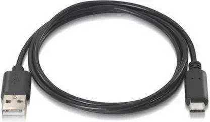 Cable USB A-Tipo C M/M 2m. Negro