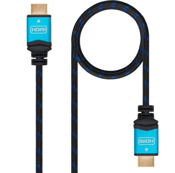 Cable de vídeo HDMI 2.0 4K-HDMI M/M 10m. Negro