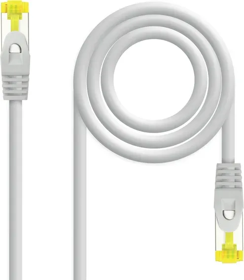 Cable de Red RJ45 SFTP Nanocable 10.20.1907 Cat.6A/ 7m/ Gris