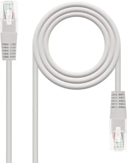 Cable de Red RJ45 UTP Nanocable 10.20.0401-L150 Cat.6A/ 1.5m/ Gris