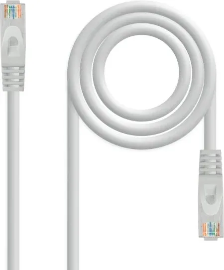 Nanocable Latiguillo Cat. 6A LSZH/UTP 1,5 M Gris