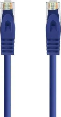 Cable de Red RJ45 UTP Nanocable 10.20.1800-L25-BL Cat.6A/ LSZH/ 25cm/ Azul