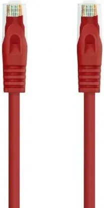 Cable de Red RJ45 UTP Nanocable 10.20.1800-L25-R Cat.6A/ LSZH/ 25cm/ Rojo