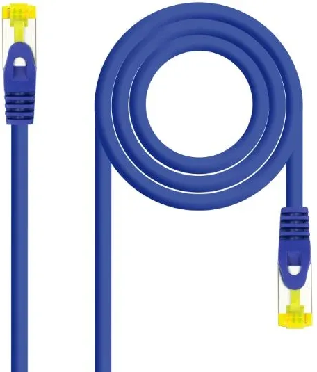 Cable de Red RJ45 SFTP Nanocable 10.20.1900-L25-BL Cat.6A/ LSZH/ 25cm/ Azul