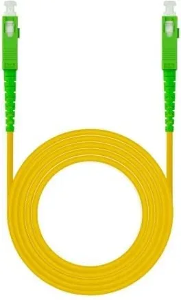 Cable de Fibra Óptica G657A2 Nanocable 10.20.0020/ LSZH/ 20m/ Amarillo