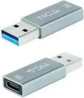 Adaptador USB 3.1 Nanocable 10.02.0013/ USB Macho - USB Tipo-C Hembra