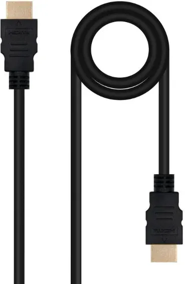 Cable HDMI 2.0 4K Nanocable 10.15.3810/ HDMI Macho - HDMI Macho/ 10m/ Negro