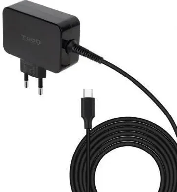 Cargador de Portátil GaN TooQ TQLC-USBCGAN65PD USB Tipo-C/ 65W/ Automático/ Voltaje 5-20V