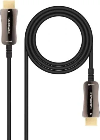 Cable HDMI 2.1 AOC 8K Nanocable 10.15.2110/ HDMI Macho - HDMI Macho/ 10m/ Negro