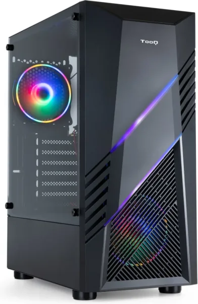 Caja Semitorre Atx Biohazard Gaming Negro Tooq