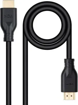 Cable HDMI 2.0 4K CCS Nanocable 10.15.3901-L150/ HDMI Macho - HDMI Macho/ 1.5m/ Negro