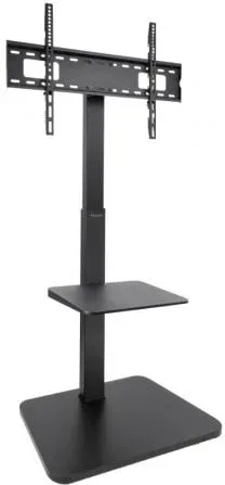 Soporte de Suelo Inclinable/ Ajustable TooQ MOON FS2287M-B para TV de 37-75"/ hasta 40kg