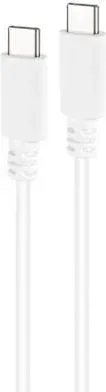 Cable USB 2.0 Tipo-C Nanocable 10.01.2301-L150-W/ USB Tipo-C Macho - USB Tipo-C Macho/ 480Mbps/ 1.5m/ Blanco
