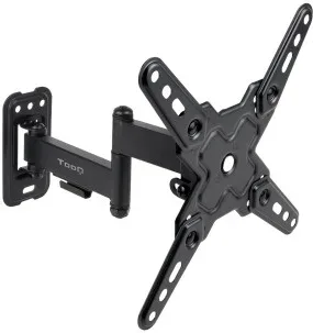 Soporte de Pared Extensible/ Giratorio/ Inclinable TooQ LP1344TN-B para TV de 13-43"/ hasta 20kg