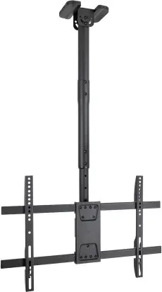 Soporte de Techo Giratorio/ Inclinable/ Nivelable TooQ LPCE1186TSLI-B para TV de 43-86"/ hasta 60kg