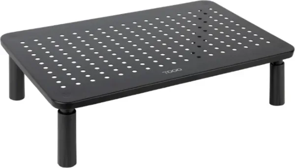 Tooq TQMR086 Soporte elevador monitores Negro