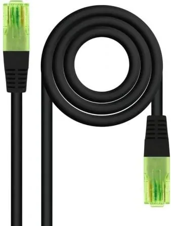 Nanocable Cable RJ45 Cat.6 UTP CCA 7 m Negro