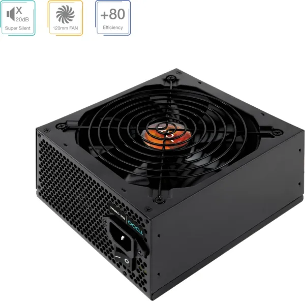 Fuente de Alimentación TooQ TQHELIOS-650SP/ 650W/ Ventilador 12cm/ 80 Plus Bronze