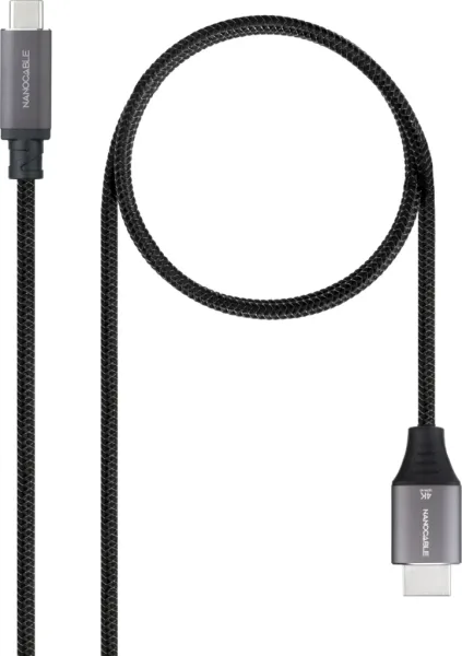 Nanocable Cable USB-C/M -HDMI/M 2.0 4K 60Hz 1.8M