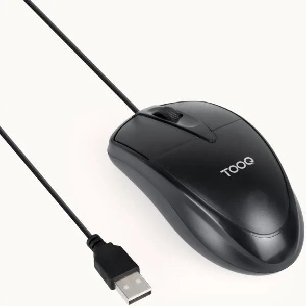 Ratón TooQ TQM-1001-B/ Hasta 1000 DPI