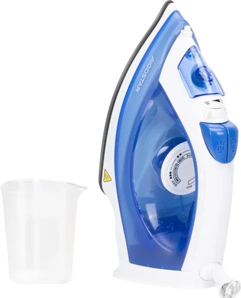 PLANCHA ELECTRICA 2000W 180ml BLANCA/AZUL AIGOSTAR