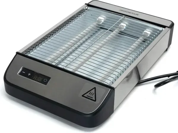 Tostador 1000W 6 Marchas Negro Aigostar