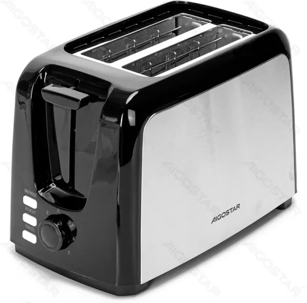 Tostador 750W Negro Aigostar