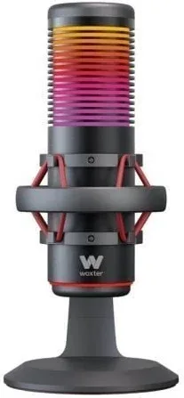 Micrófono Woxter Mic Studio 70 RGB/ USB 2.0