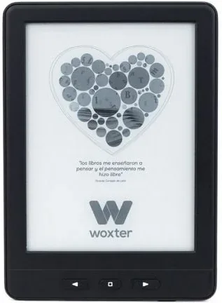 Libro Electrónico Ebook Woxter Scriba Paperlight TP/ 6" tactil retroiluminado Tinta Electrónica/ Negro