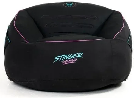 Puff Woxter Stinger Gaming/ con relleno/ Azul y Negro