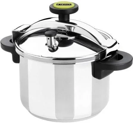 Olla a Presión Monix M530004/ Ø24cm/ 10L/ Acero Inoxidable/ Apta para Inducción