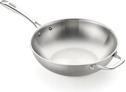 Sartén Monix Wok Planet Inox M212028/ Ø28cm/ Aluminio fundido/ Apta para Inducción