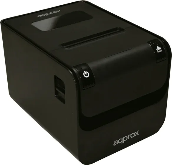 Impresora de Tickets USB/LAN Negra 250mm/s
