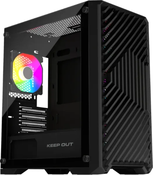 Caja Microatx Xc-220 Glass ARGB Keepout