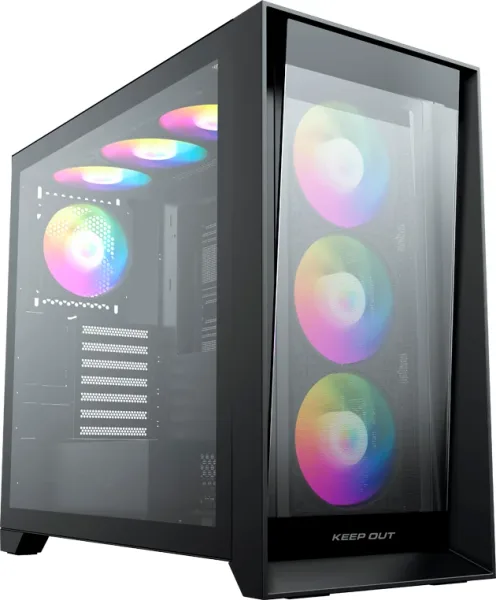 Keep Out Caja E-Atx XC-911 PRO MASTER ARGB TYPE-C