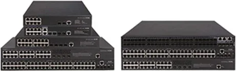 H3C S5130S-28F-Ei L2 Ethernet Switch With 24*100/1000Base-X Ports And 8*10/100/1000Base-T Combo Ports And 4*1G/10Gbase-X Sfp Plus Ports,Without Power Supplies