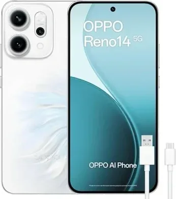 Oppo Reno14 5G  12GB 256GB Opal White+Cable
