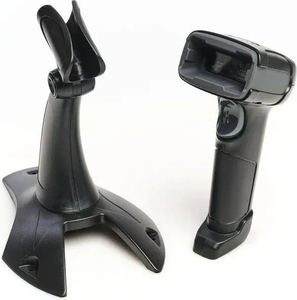 iggual Lector código barras 2D USB con soporte