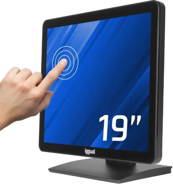 iggual Monitor táctil capacitivo 19" VGA HDMI USB