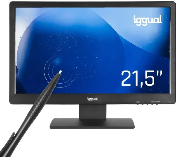 iggual Monitor táctil resistivo 21,5" 16:9 FHD