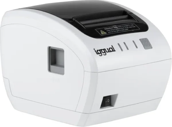 iggual Impresora térmica TP EASY 80W USB+RJ11 blan