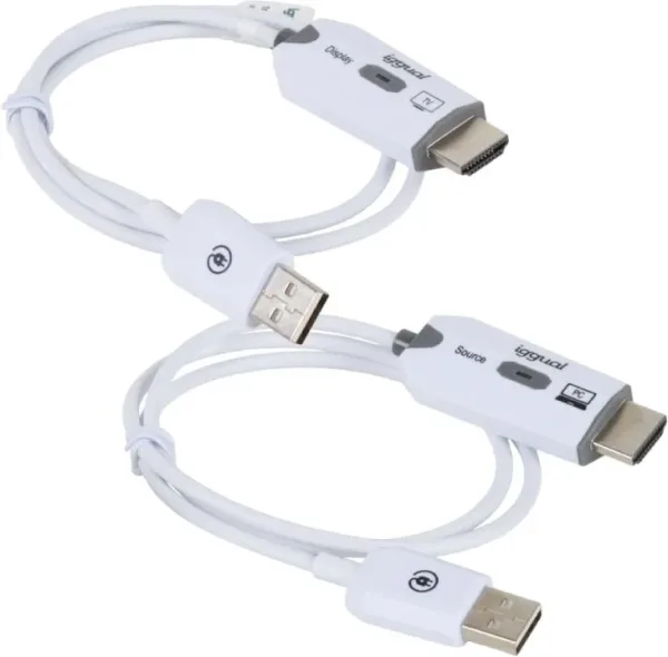 iggual Transmisor y receptor HDMI FHD inalámbrico