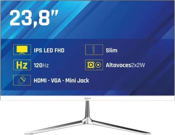 iggual Monitor 24" IPS 1ms FHD 120Hz MM blanco