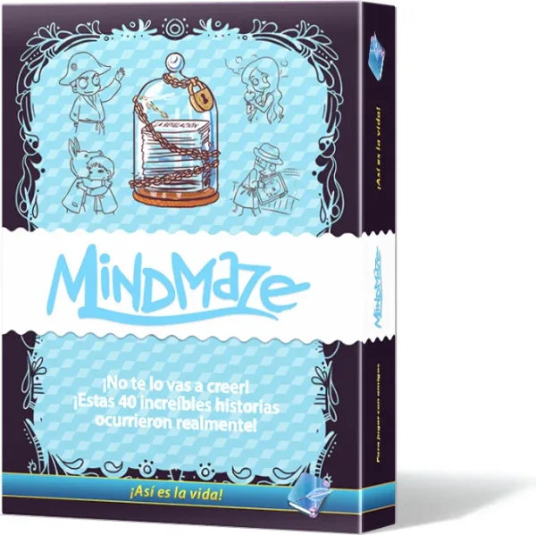 Juego de mesa mind maze: ¡asi es la vida! pegi 14